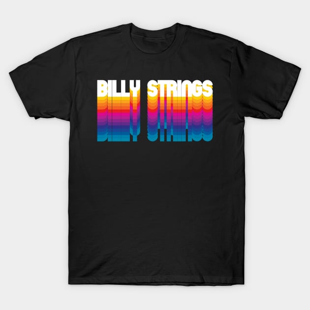 Retro Billy Proud Personalized Name Gift Retro Rainbow Style T-Shirt by Time Travel Style